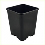 Горшок квадратный 18x18x23см, емкость 6л