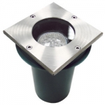 Тротуарный светильник Feron JCDR-18LED 230V G5.3 квадрат IP65, WL4102